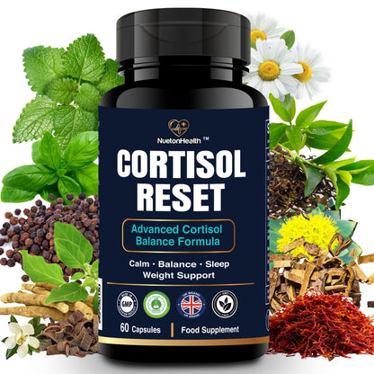 Cortisol Reset bottle, 60 capsules, NuetonHealth