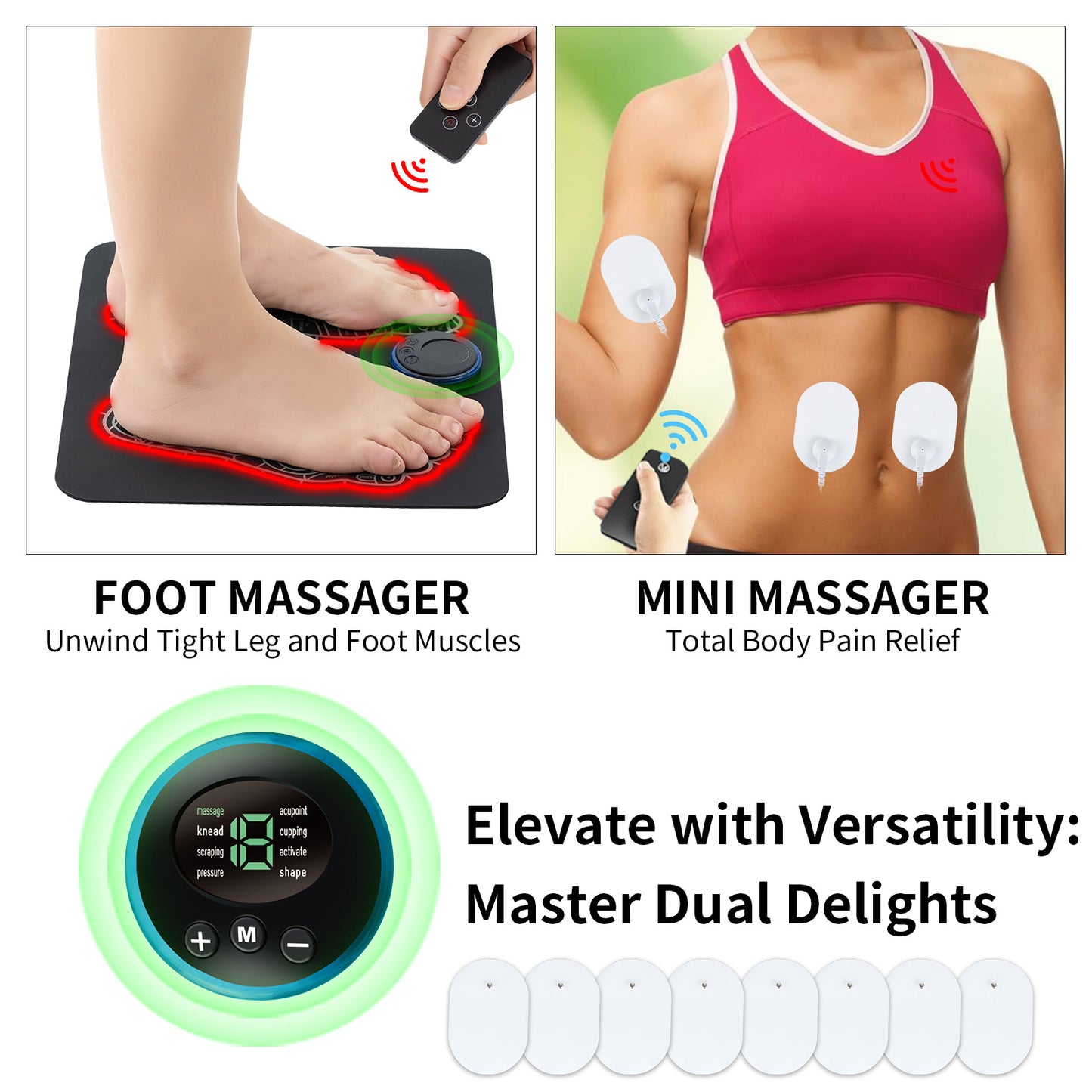 EMS Foot Massager and Circulation Booster by NuetonHealth UK